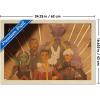 imageTrends International Star Wars Ahsoka  Painting Wall Poster 34L x 224W Premium Unframed VersionBlonde Framed Version