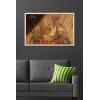 imageTrends International Star Wars Ahsoka  Painting Wall Poster 34L x 224W Premium Unframed VersionBlonde Framed Version