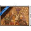 imageTrends International Star Wars Ahsoka  Painting Wall Poster 34L x 224W Premium Unframed VersionBronze Framed Version