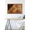 imageTrends International Star Wars Ahsoka  Painting Wall Poster 34L x 224W Premium Unframed VersionBronze Framed Version
