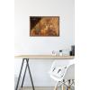 imageTrends International Star Wars Ahsoka  Painting Wall Poster 34L x 224W Premium Unframed VersionBronze Framed Version