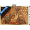 imageTrends International Star Wars Ahsoka  Painting Wall Poster 34L x 224W Premium Unframed VersionGold Framed Version