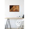 imageTrends International Star Wars Ahsoka  Painting Wall Poster 34L x 224W Premium Unframed VersionMahogany Framed Version