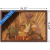 imageTrends International Star Wars Ahsoka  Painting Wall Poster 34L x 224W Premium Unframed VersionMahogany Framed Version
