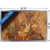 imageTrends International Star Wars Ahsoka  Painting Wall Poster 34L x 224W Premium Unframed VersionSilver Framed Version