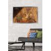 imageTrends International Star Wars Ahsoka  Painting Wall Poster 34L x 224W Premium Unframed VersionSilver Framed Version