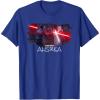 imageStar Wars Ahsoka Part Four Lightsaber Duel vs Marrok Disney TShirtRoyal Blue