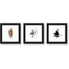 imageTrends International Gallery Pops Star Wars Ahsoka  Brush Art Wall Art Bundle 3Pack
