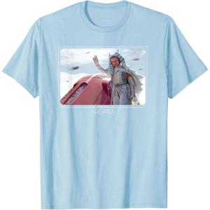 imageStar Wars Ahsoka Part 5 White Costume ampamp Purrgil StarWhales TShirtBaby Blue
