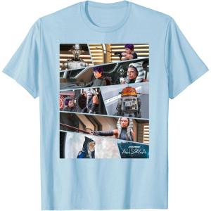 imageStar Wars Ahsoka Part Three Sabine Chopper Huyang Disney TShirtBaby Blue