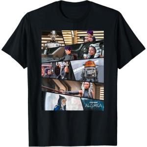 imageStar Wars Ahsoka Part Three Sabine Chopper Huyang Disney TShirtBlack