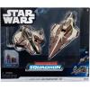 imageSTAR WARS Micro Galaxy Squadron Ahsoka Tanos Jedi Starfighters Set  5Inch and 3Inch Vehicles Two 1Inch Micro Figure Accessories