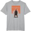 imageStar Wars Ahsoka Full Body City Stencil Portrait TShirtHeather Grey