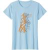 imageStar Wars Ahsoka Outline Paint Brush Strokes Portrait TShirtBaby Blue
