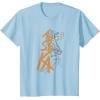 imageStar Wars Ahsoka Outline Paint Brush Strokes Portrait TShirtBaby Blue