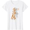 imageStar Wars Ahsoka Outline Paint Brush Strokes Portrait TShirtWhite