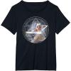 imageStar Wars Ahsoka Part 5 White Costume Lightsabers ampamp StarMap TShirtBlack