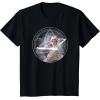 imageStar Wars Ahsoka Part 5 White Costume Lightsabers ampamp StarMap TShirtBlack