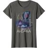 imageStar Wars Ahsoka Part Four Sabine Rebel Aurebesh Disney TShirtAsphalt Grey