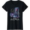imageStar Wars Ahsoka Part Four Sabine Rebel Aurebesh Disney TShirtBlack