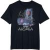 imageStar Wars Ahsoka Part Four Sabine Rebel Aurebesh Disney TShirtBlack