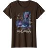 imageStar Wars Ahsoka Part Four Sabine Rebel Aurebesh Disney TShirtBrown