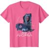 imageStar Wars Ahsoka Part Four Sabine Rebel Aurebesh Disney TShirtPink Heather