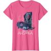 imageStar Wars Ahsoka Part Four Sabine Rebel Aurebesh Disney TShirtPink Heather