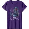 imageStar Wars Ahsoka Part Four Sabine Rebel Aurebesh Disney TShirtPurple
