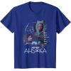imageStar Wars Ahsoka Part Four Sabine Rebel Aurebesh Disney TShirtRoyal Blue