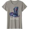 imageStar Wars Ahsoka Part Four Sabine Rebel Aurebesh Disney TShirtSlate Grey