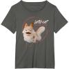 imageStar Wars Ahsoka Sabines LothCat Aurebesh Disney TShirtAsphalt Grey