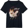 imageStar Wars Ahsoka Sabines LothCat Aurebesh Disney TShirtBlack