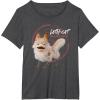 imageStar Wars Ahsoka Sabines LothCat Aurebesh Disney TShirtDark Heather Grey