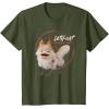 imageStar Wars Ahsoka Sabines LothCat Aurebesh Disney TShirtOlive Green
