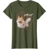 imageStar Wars Ahsoka Sabines LothCat Aurebesh Disney TShirtOlive Green
