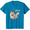imageStar Wars Ahsoka Sabines LothCat Aurebesh Disney TShirtSapphire Blue