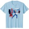 imageStar Wars Ahsoka Spacesuit Lightsaber Battle Rebel Jedi TShirtBaby Blue