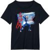 imageStar Wars Ahsoka Spacesuit Lightsaber Battle Rebel Jedi TShirtBlack