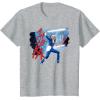imageStar Wars Ahsoka Spacesuit Lightsaber Battle Rebel Jedi TShirtHeather Grey