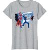 imageStar Wars Ahsoka Spacesuit Lightsaber Battle Rebel Jedi TShirtHeather Grey
