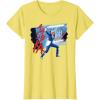 imageStar Wars Ahsoka Spacesuit Lightsaber Battle Rebel Jedi TShirtLemon Yellow