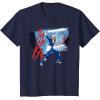 imageStar Wars Ahsoka Spacesuit Lightsaber Battle Rebel Jedi TShirtNavy Blue