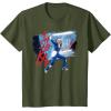 imageStar Wars Ahsoka Spacesuit Lightsaber Battle Rebel Jedi TShirtOlive Green