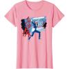imageStar Wars Ahsoka Spacesuit Lightsaber Battle Rebel Jedi TShirtPink
