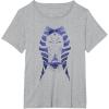 imageStar Wars Ahsoka Tano Alien Worlds Disney TShirtHeather Grey
