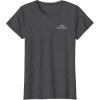 imageStar Wars Ahsoka Tano Face ampamp Logo Poster Art Disney 2Sided TShirtDark Heather Grey