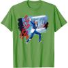 imageStar Wars Ahsoka Spacesuit Lightsaber Battle Rebel Jedi TShirtGrass Green