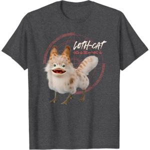 imageStar Wars Ahsoka Sabines LothCat Aurebesh Disney TShirtDark Heather Grey