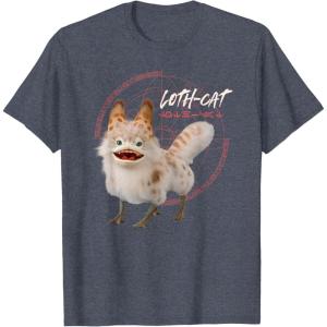 imageStar Wars Ahsoka Sabines LothCat Aurebesh Disney TShirtHeather Blue